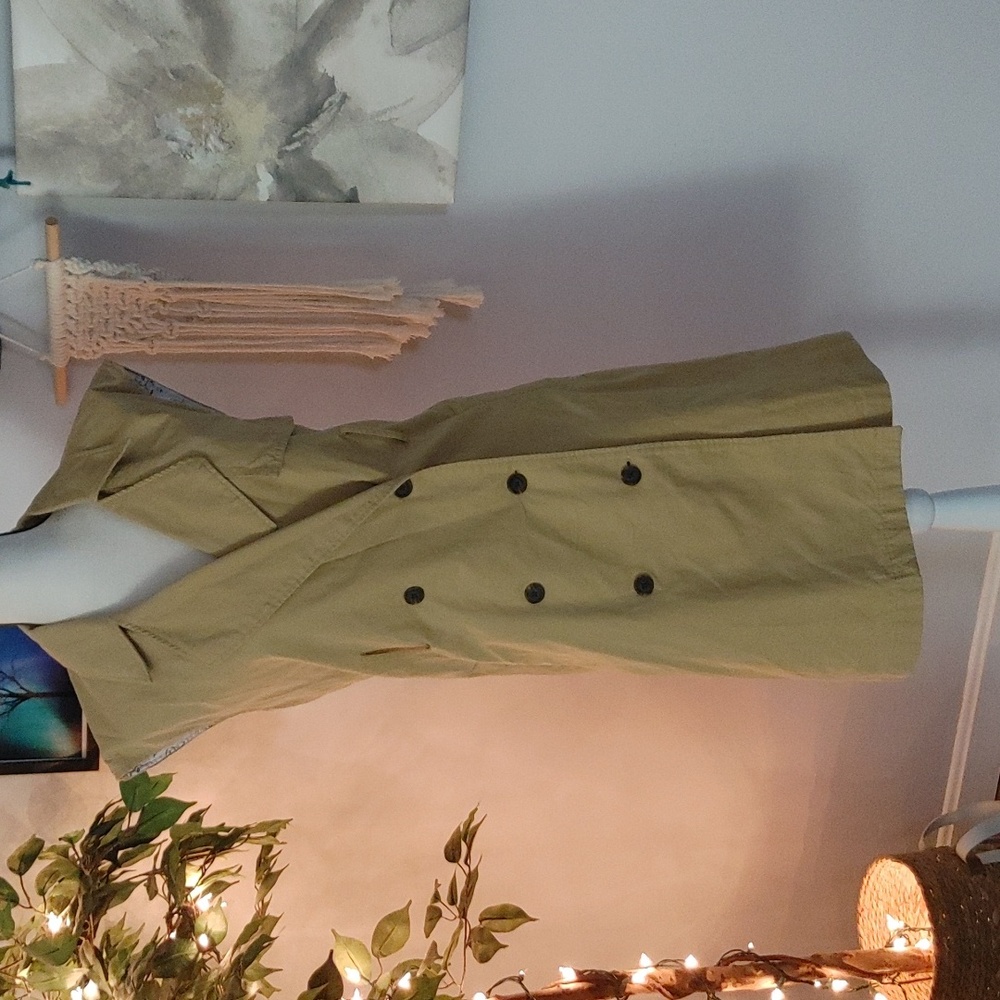 A New Day Oversized Sleeveless Trench Coat Dress XS